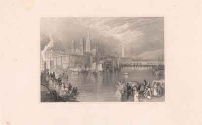 Rouen, vista sul fiume da Robert Brandard