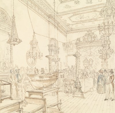 Museo di Weeke, Coventry Street, Londra da Robert Bremmel Schnebbelie