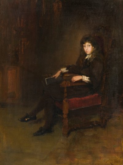 Ritratto di Mary Dallas-Ross da Robert Brough