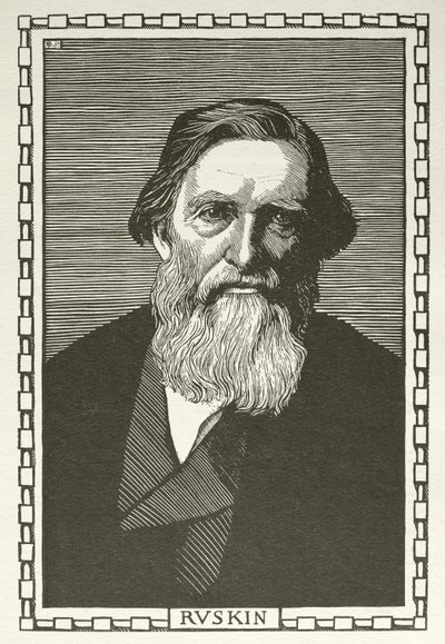 John Ruskin, scrittore inglese, critico d