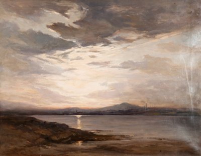Guardando verso Dundee, tramonto da Robert Buchan Nisbet