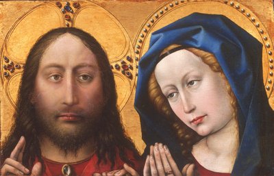 Cristo e la Vergine da Robert Campin
