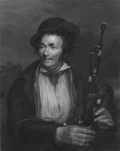 Il suonatore di cornamusa da Robert Charles Bell