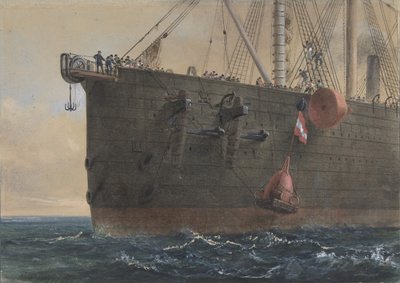 Nelle prue del Great Eastern: Il cavo rotto e perso, preparazione per l
