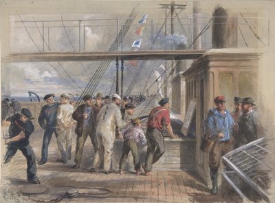 Notizie ricevute attraverso il cavo atlantico da tutte le parti del mondo, 1866 da Robert Charles Dudley