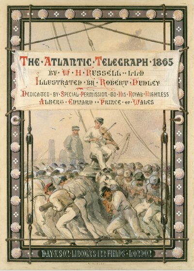Il telegrafo atlantico, [1866] da Robert Charles Dudley