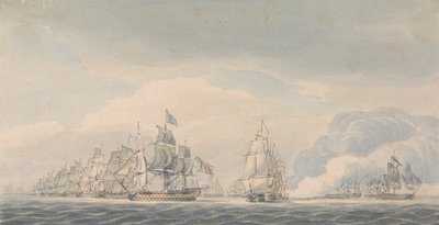 La battaglia di Capo San Vincenzo da Robert Cleveley