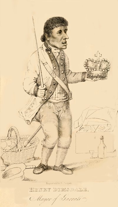 Henry Dimsdale, sindaco di Garratt da Robert Cooper