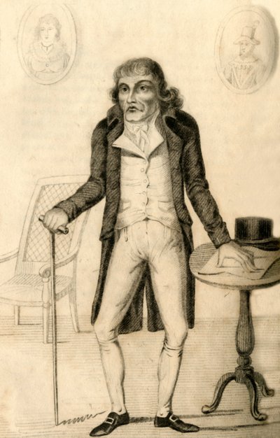 Thomas Laugher - Comunemente chiamato Vecchio Tommy, 1821 da Robert Cooper