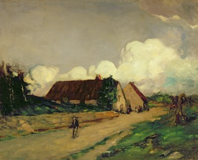 Vecchie case coloniche della Bretagna da Robert Cozad Henri