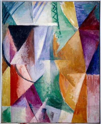 Una finestra o progetto per tre finestre da Robert Delaunay