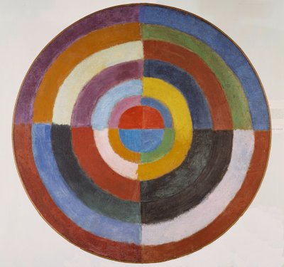 Disque Le premier disque, 1912-1913 da Robert Delaunay