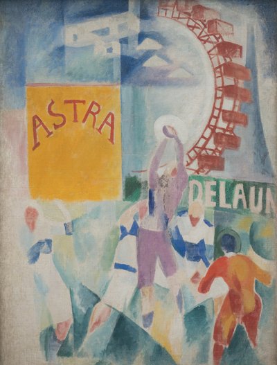 Die Mannschaft von Cardiff da Robert Delaunay