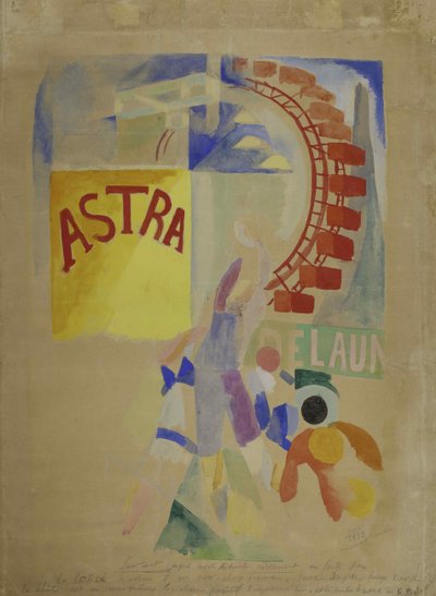 La squadra di Cardiff, 1912-1913 da Robert Delaunay