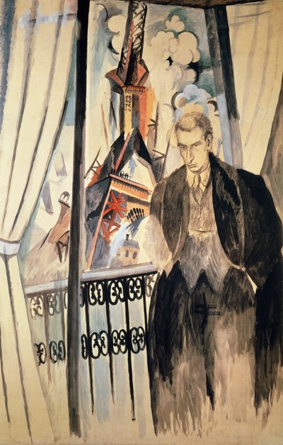 Ritratto di Philippe Soupault da Robert Delaunay