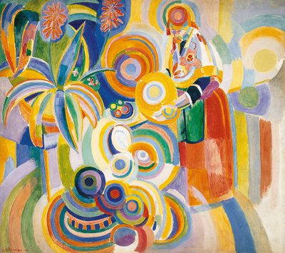 Donna portoghese da Robert Delaunay