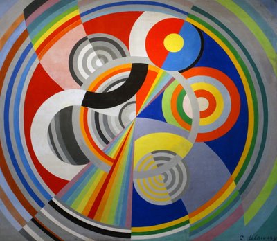 Rythme No 1, decorazione per il Salon des Tuileries da Robert Delaunay