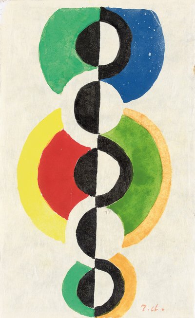 Ritmo, c.1932 da Robert Delaunay