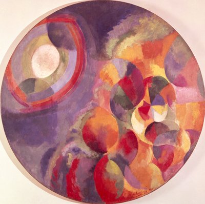 Contrasti simultanei, sole e luna da Robert Delaunay