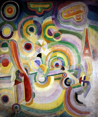 Omaggio a Bleriot da Robert Delaunay