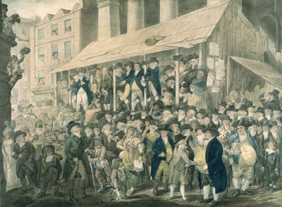 Gentiluomini corpulenti da Robert Dighton