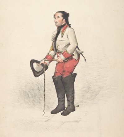 Progetto di costume da Robert Dighton