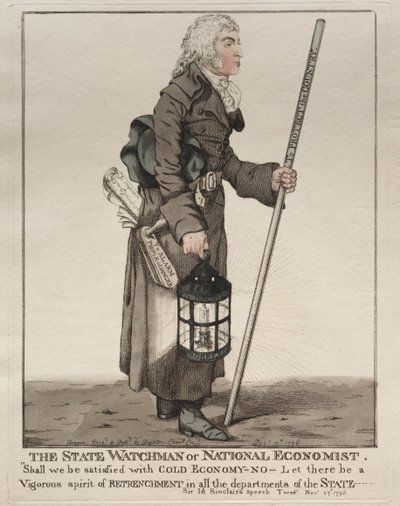 Il guardiano di stato da Robert Dighton