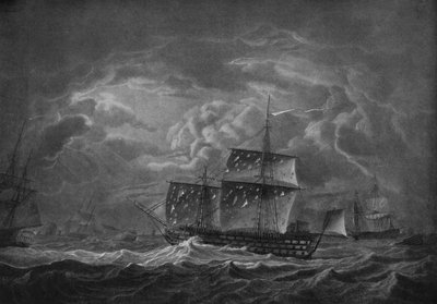 Dopo la battaglia di Trafalgar da Robert Dodd