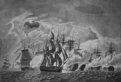 La famosa azione del Capitano Trollope da Robert Dodd
