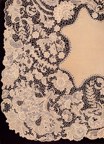 Fazzoletto di pizzo di manifattura irlandese da Robert Dudley