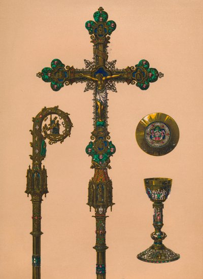 Oggetti per uso ecclesiastico di E.C. Trioullier, Parigi, 1893 da Robert Dudley