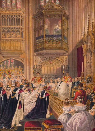 Il matrimonio, 1863 da Robert Dudley
