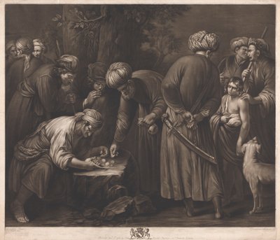 Giuseppe venduto dai suoi fratelli da Robert Dunkarton