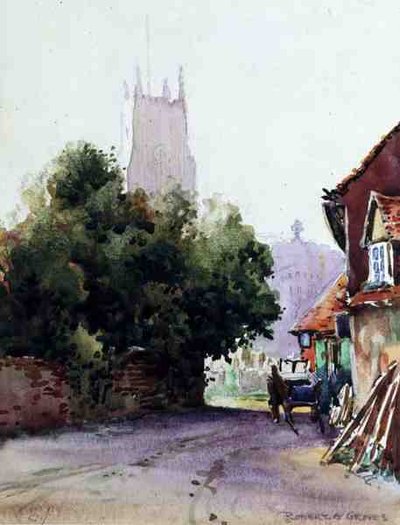 St. Albans, Mattina Nebbiosa da Robert E. Groves