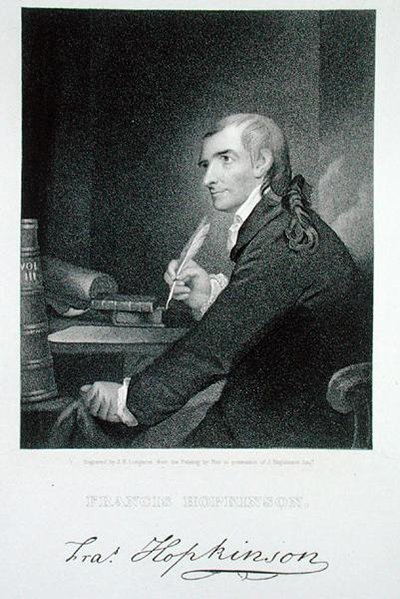 Francis Hopkinson (1738-91) inciso da James Barton Longacre (1794-1869) da Robert Edge (after) Pine