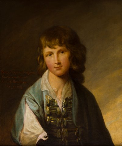 Ritratto di Henry Simpson Bridgeman (1757-1782) da ragazzo, c.1767-77 da Robert Edge Pine