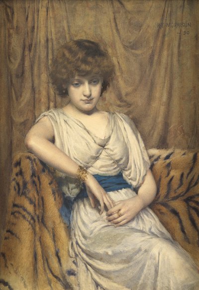 Un giovane greco, 1890 da Robert Edward Morrison