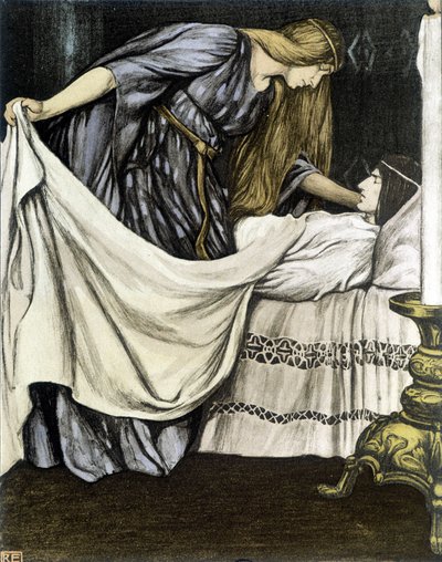 La Morte di Tristano - in "Il Romanzo di Tristano e Isotta", di Robert Engels da Robert Engels