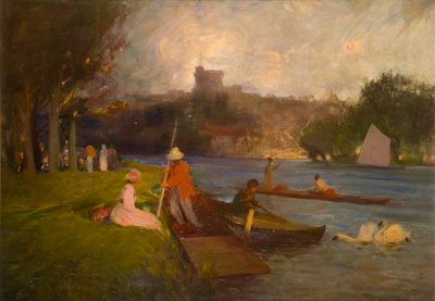 Il Tamigi a Windsor da Robert Ernest McEune