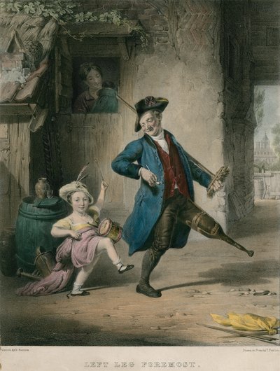 Gamba sinistra avanti da Robert Farrier