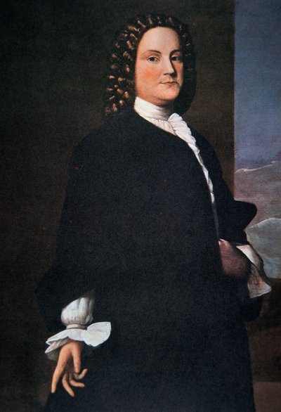 Benjamin Franklin nei suoi primi 40 anni da Robert Feke