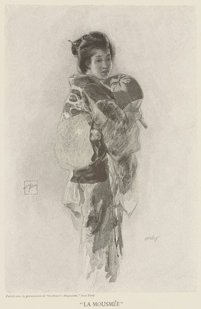 La Mousmee, illustrazione da 