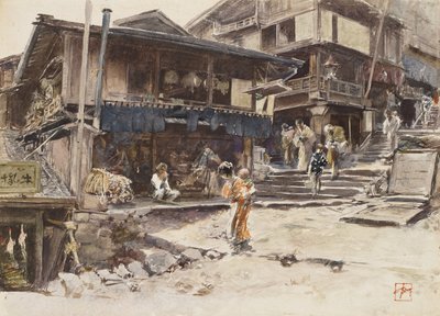 Una Strada a Ikao, Giappone I da Robert Frederick Blum