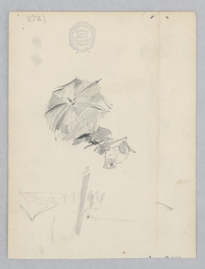 Artista che disegna da Robert Frederick Blum
