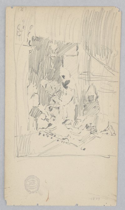 Ingresso a una moschea da Robert Frederick Blum