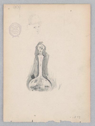 Bottiglia di vetro da Robert Frederick Blum