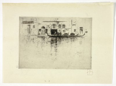 Gondole e palazzo veneziano da Robert Frederick Blum