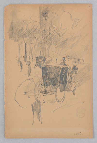 Cavallo e carrozza da Robert Frederick Blum