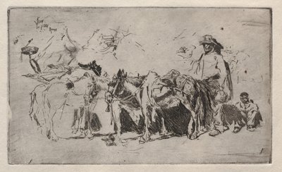 Uomini e asini, Roma da Robert Frederick Blum