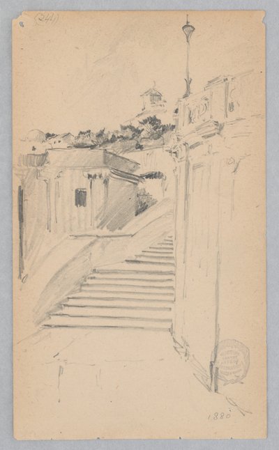 Veduta di Roma, Italia da Robert Frederick Blum